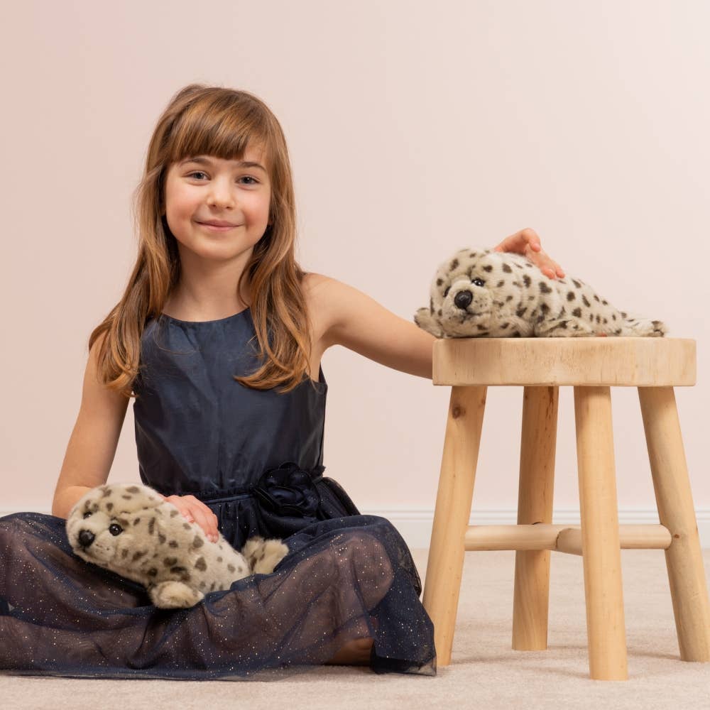 Peluche Phoque Gris – 32 cm