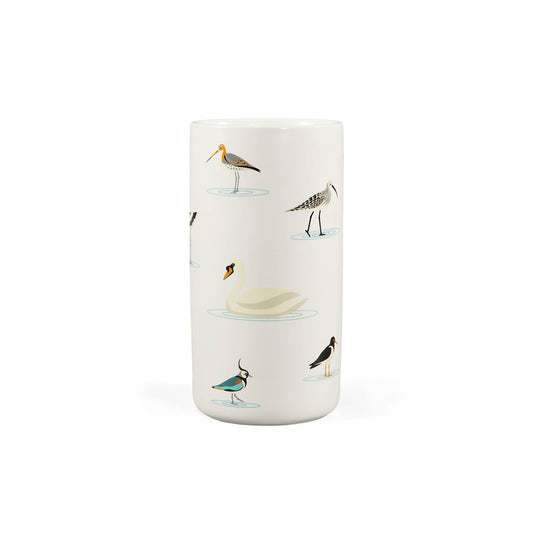 Vase en céramique RSPB - Oiseaux aquatiques 14,5 cm