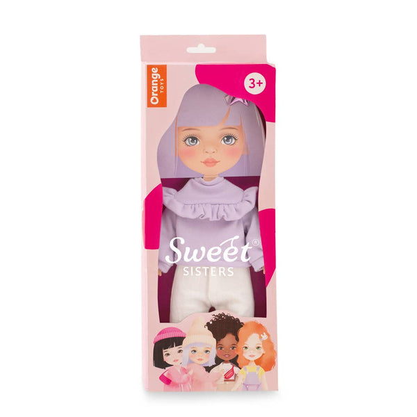 Clothing set: purple jersey 28 cm