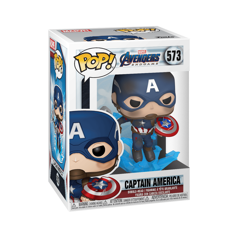 Pop! Captain America & Mjolnir