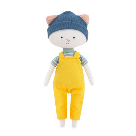 Cotti Motti Nicky the Cat Cotton Plush Toy - 29 cm - From birth