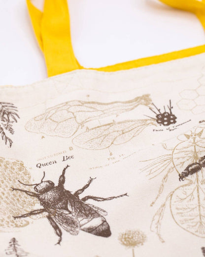Sac fourre-tout en toile avec motif d'abeille – produit scientifique Cognitive Surplus EU, vue 5