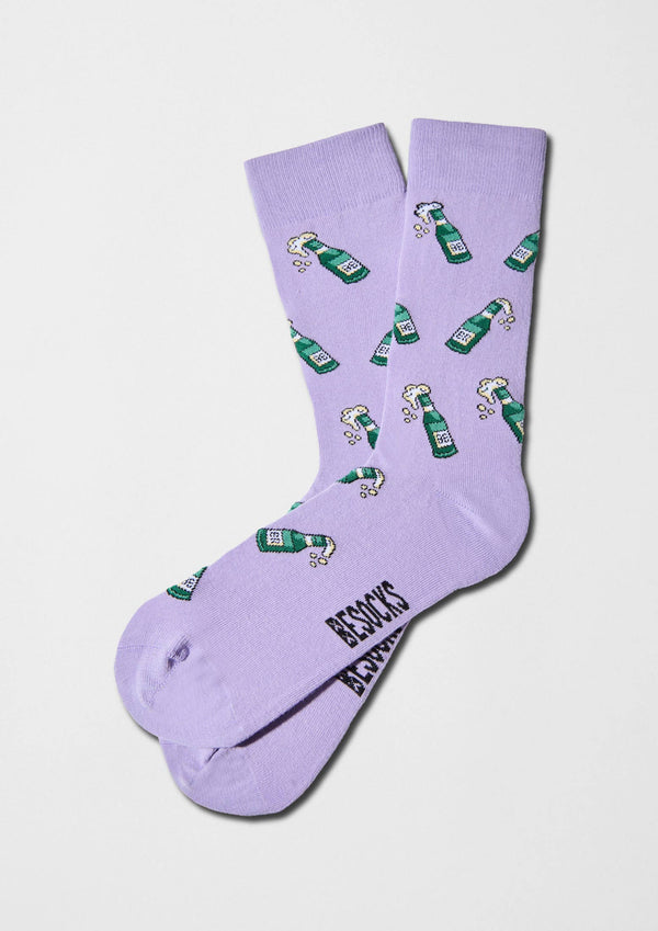 Chaussettes BeBeer Mauve – Besocks
