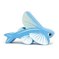 Wooden Sea Animal Figurine - Flying Fish