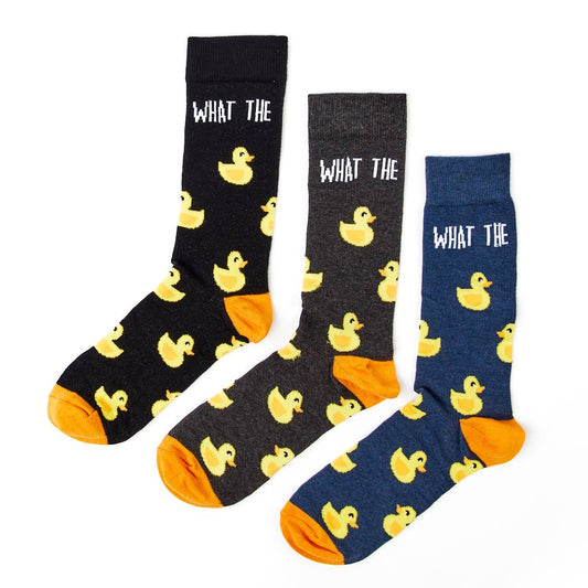 Coffret Chaussettes Canard "What The Duck"