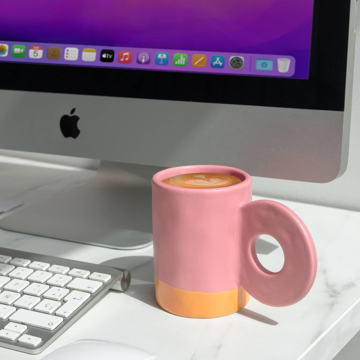 Pink Ceramic Mug