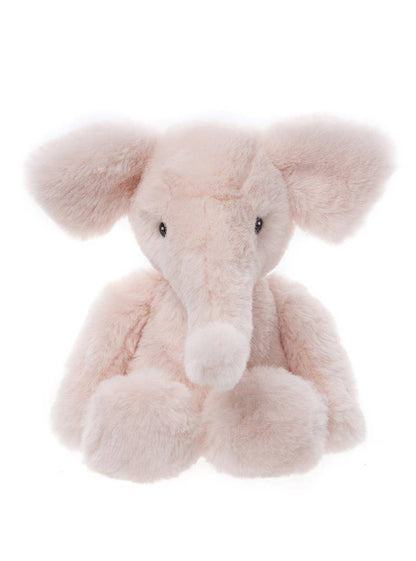 Bear & Me Effie de roze olifant pluche speelgoed - Kauwgom