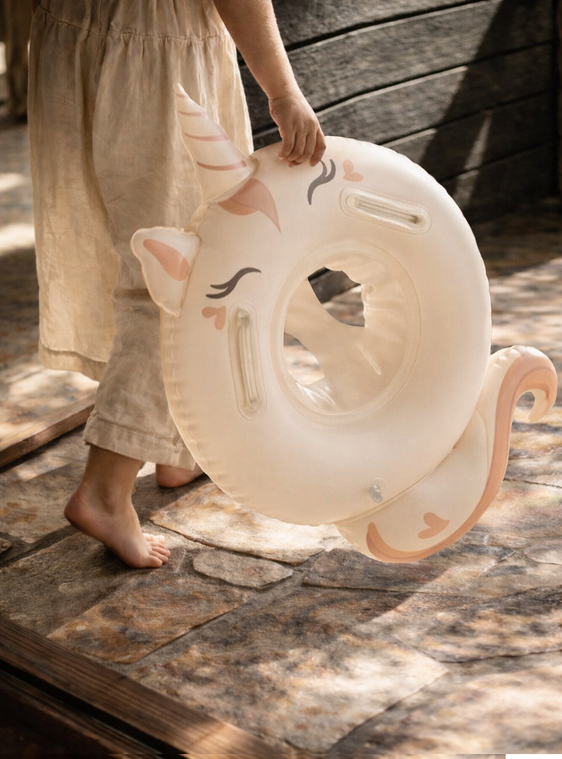 Inflatable Unicorn Pool Float for Kids