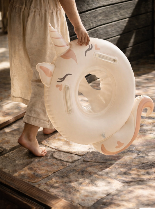 Inflatable Unicorn Pool Float for Kids