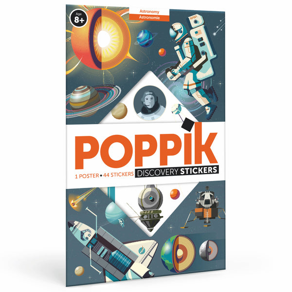 Astronomy - Sticker poster - Discovery 7+