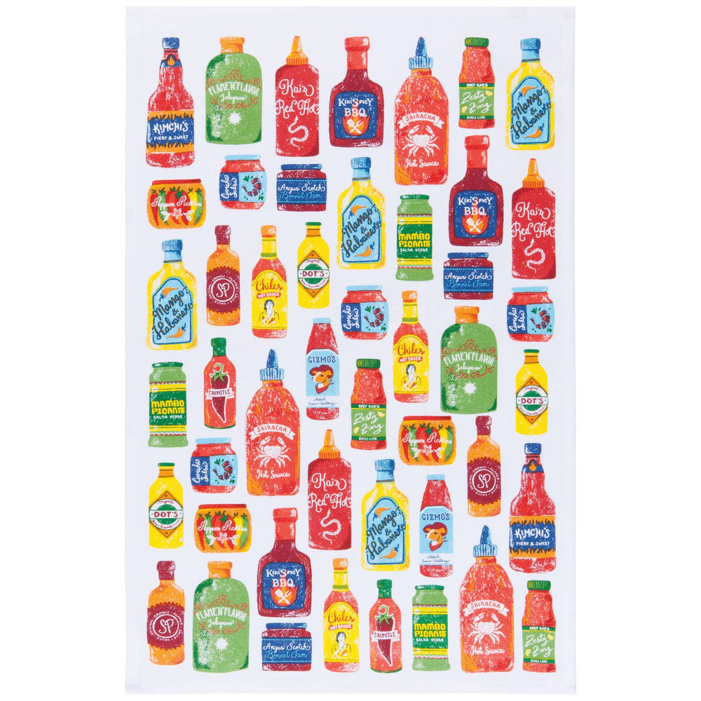 Ensemble de 2 Torchons Sauce Piquante
