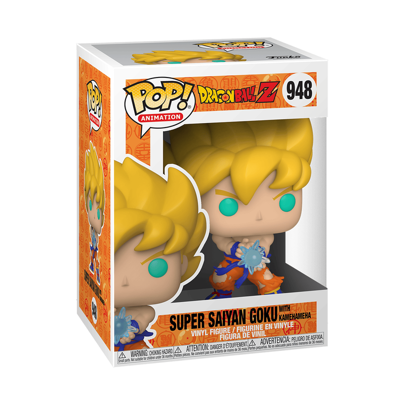 Pop! Super Saiyan Goku met Kamehameha
