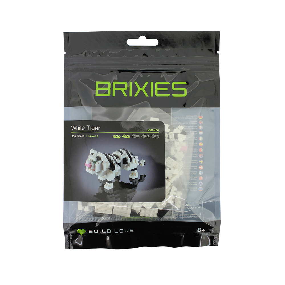 BRIXIES White Tiger