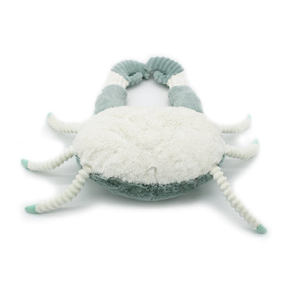 Peluche crabe Cassecou maman et son bébé menthe – Les Ptipotos – vue 6