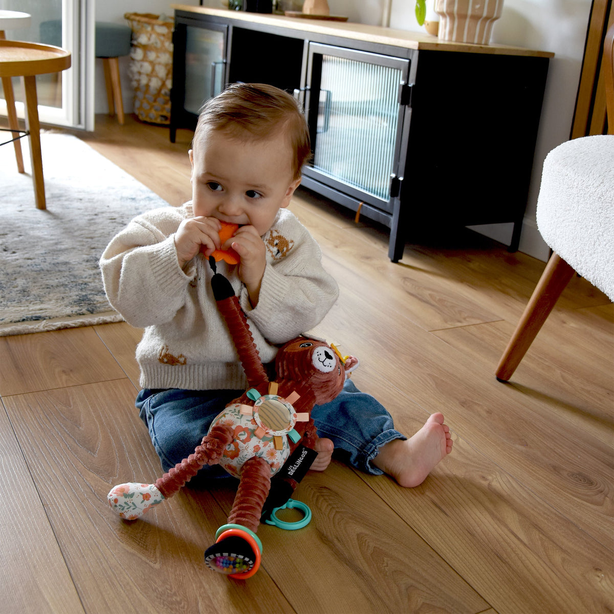 Peluche d'activités nomade Mélimélos la biche