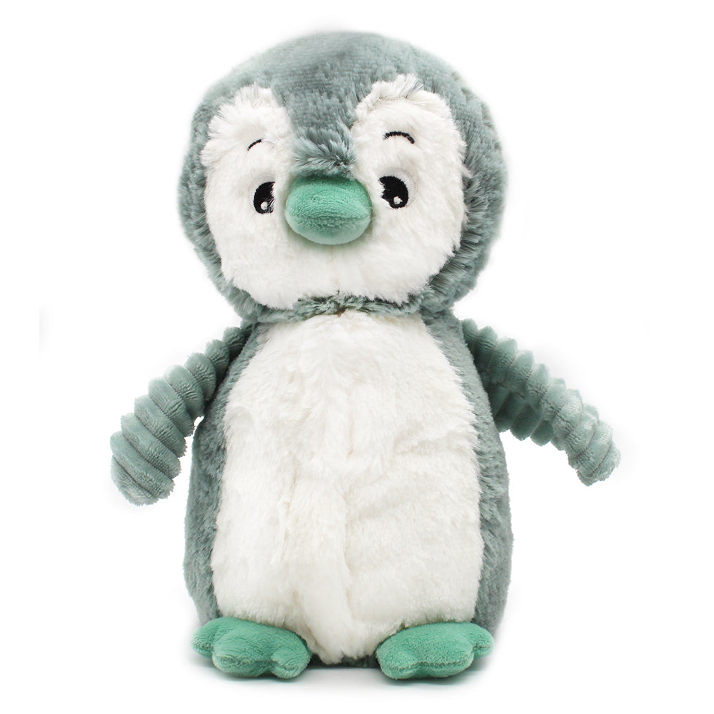 Peluche pingouin Iglou maman et son bébé vert menthe – Les Ptipotos – vue 3