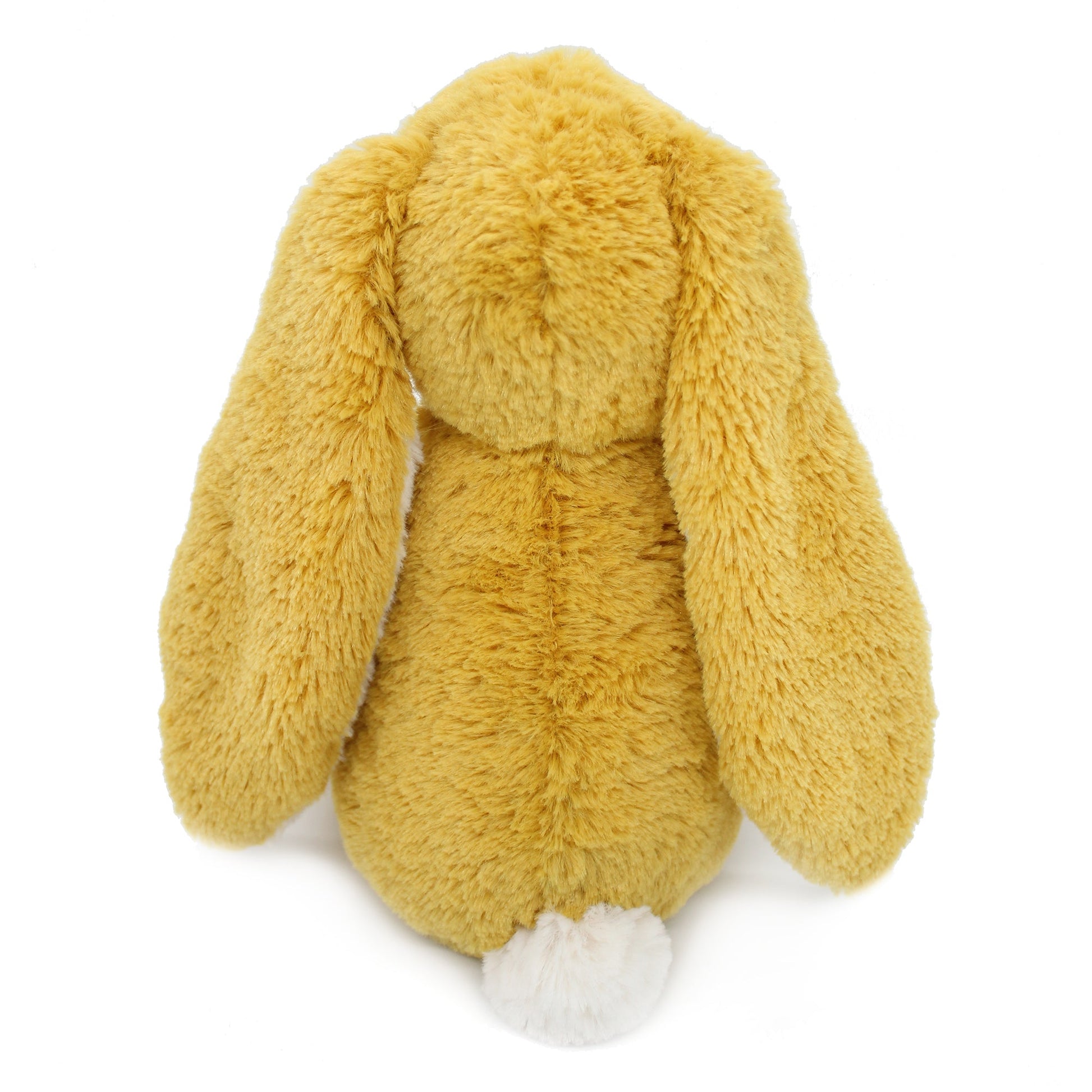 Peluche lapin Toudou maman et son bébé jaune moutarde – Les Ptipotos – vue 6