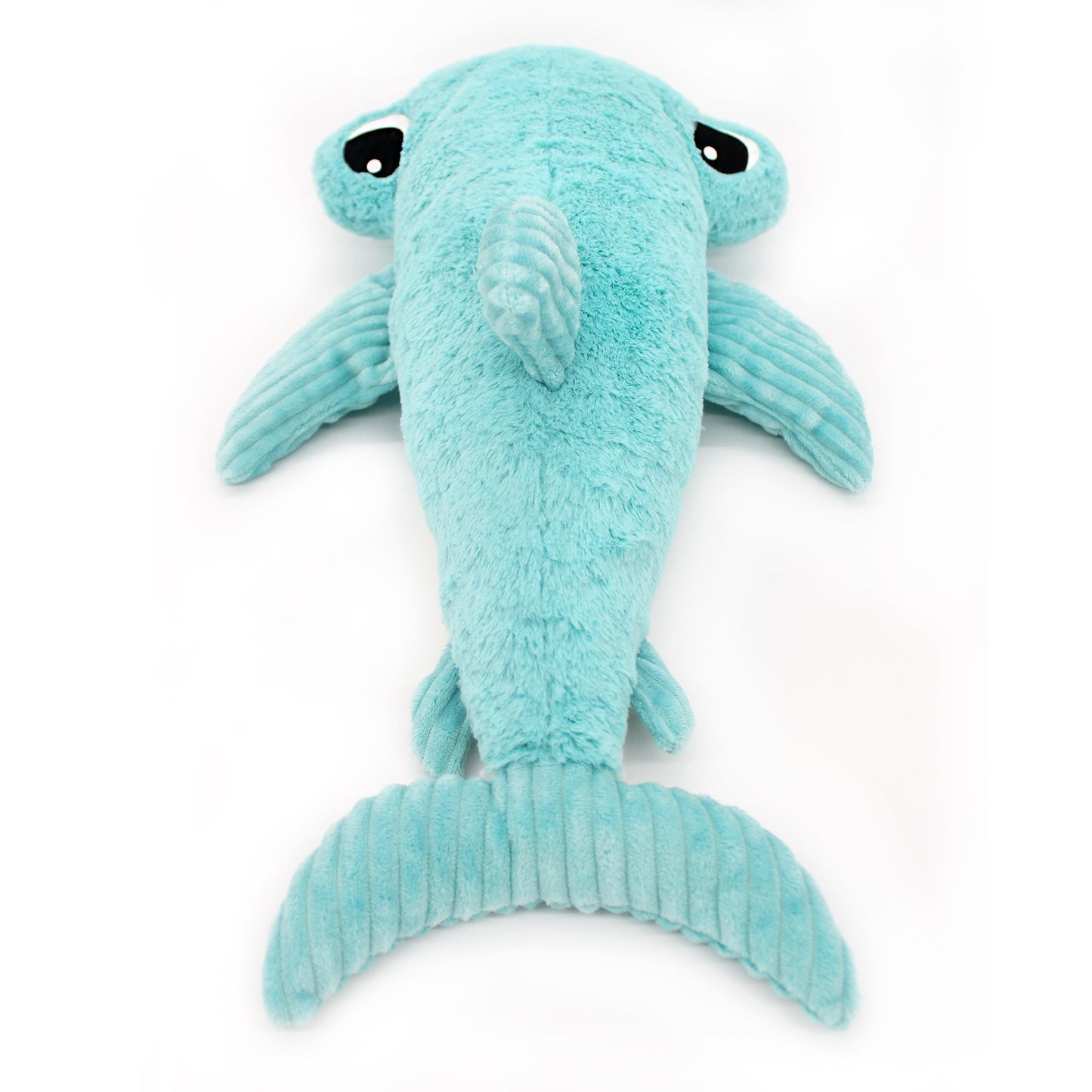 Peluche requin marteau Clou maman et son bébé bleu aqua – Les Ptipotos – vue 5