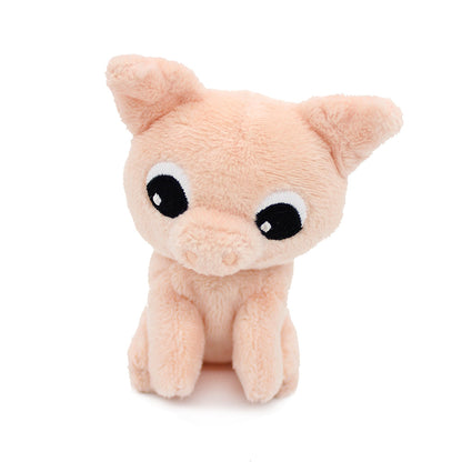 Peluche cochon Barbekiou maman et son bébé rose – Les Ptipotos – vue 9
