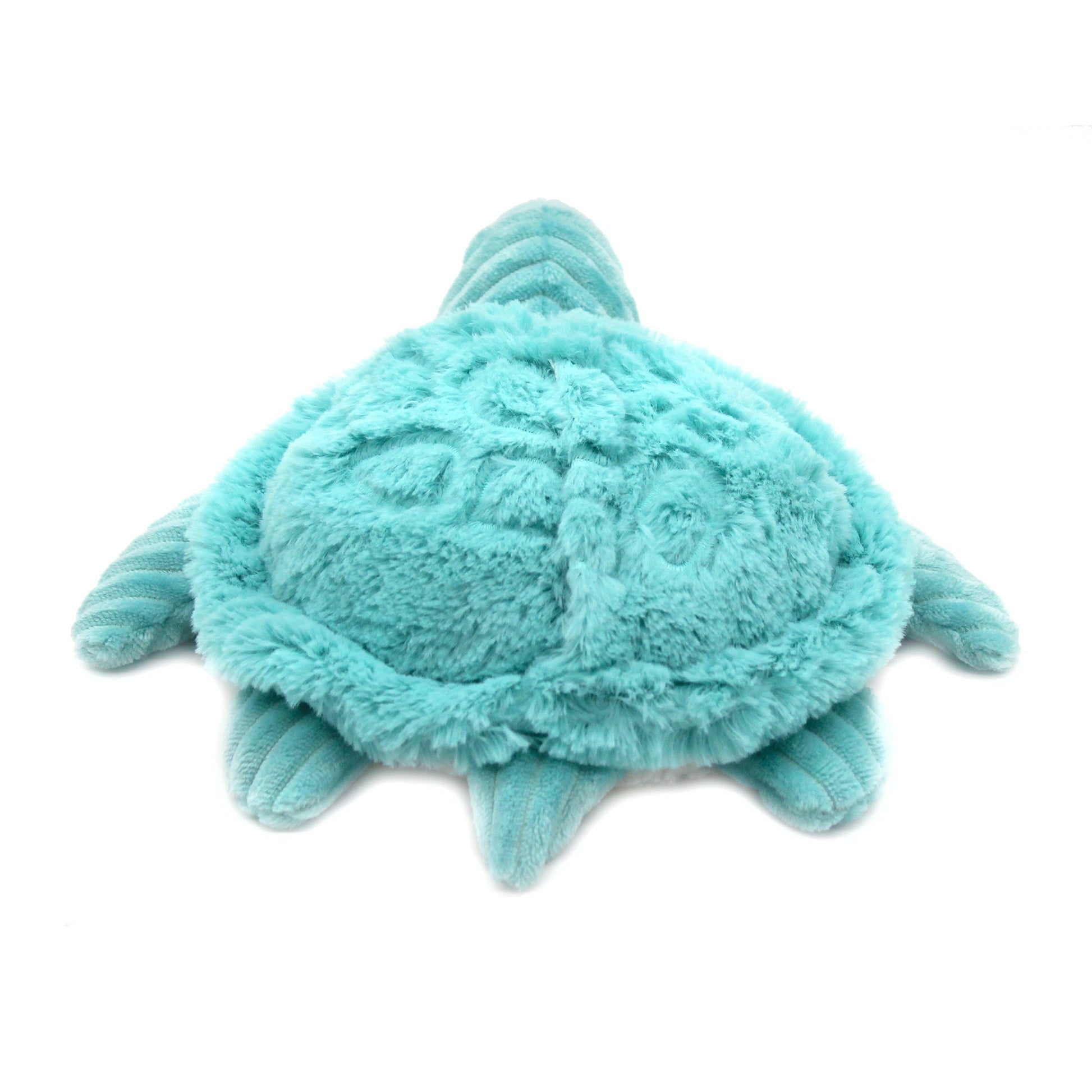 Peluche tortue Sauvenou maman et son bébé bleu aqua – Les Ptipotos – vue 4
