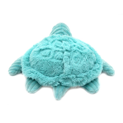 Peluche tortue Sauvenou maman et son bébé bleu aqua – Les Ptipotos – vue 4