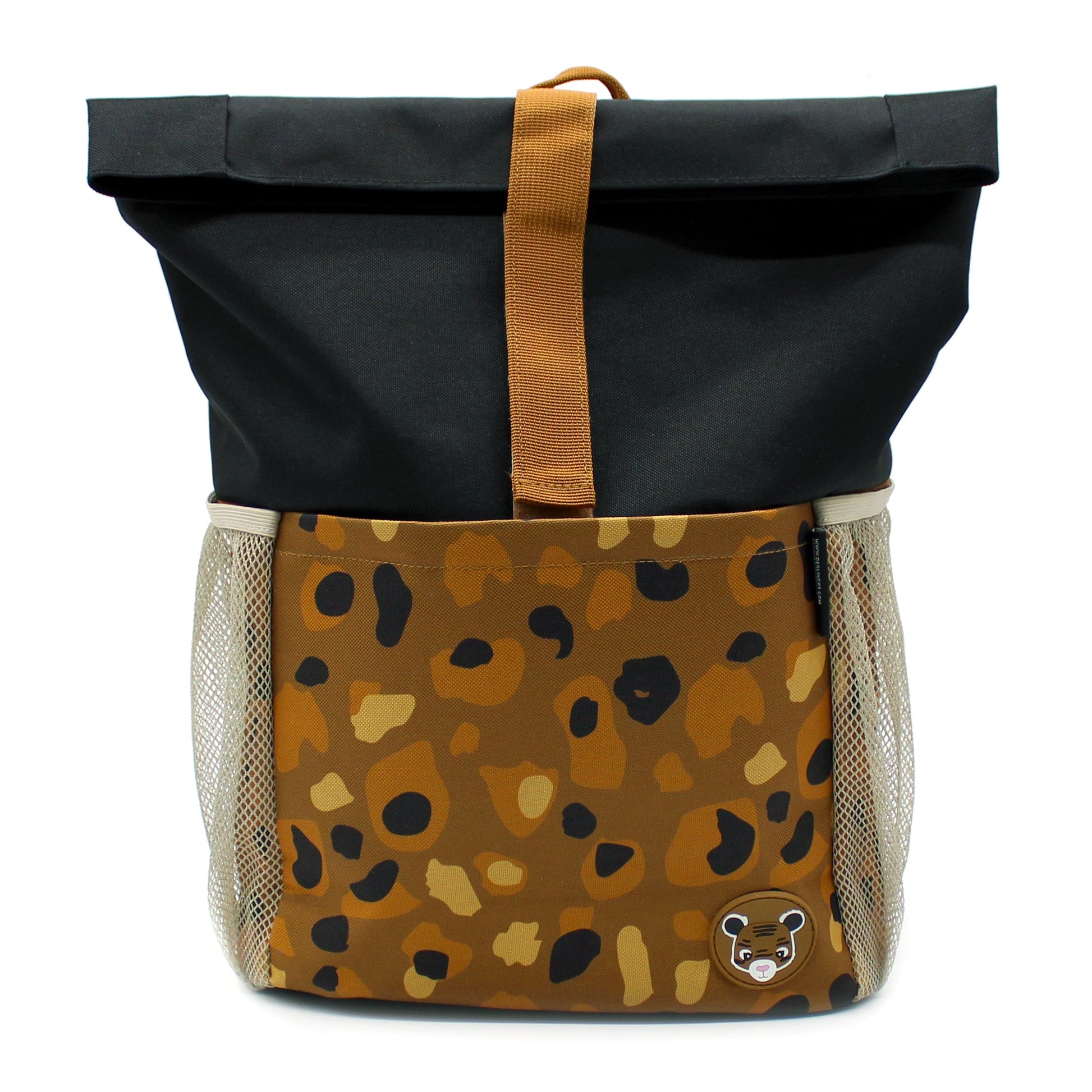 Sac à dos Rolltop mini-coursier Spéculos le tigre – vue 3