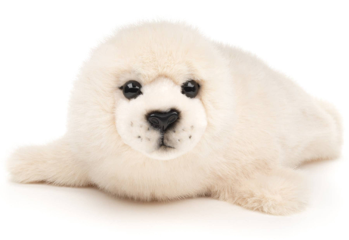 White seal plush toy