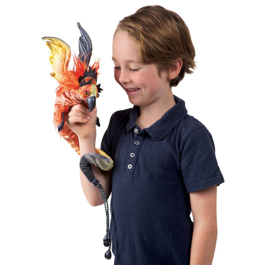Marionnette à main Bracelet Firebird/bracelet Phoenix 3198 Folkmanis réaliste
