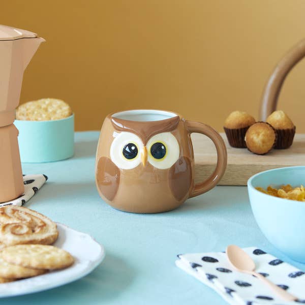 "Bubo" Owl Round Mug