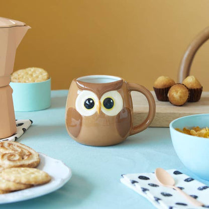 "Bubo" Owl Round Mug