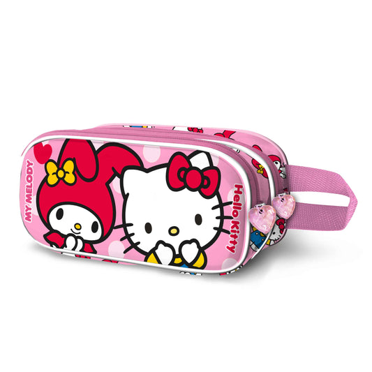 Hello Kitty Lovely-3D Double Pencil Case