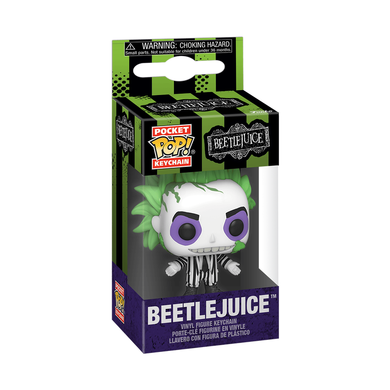 Pop! Beetlejuice Keychain - Pop Keychain