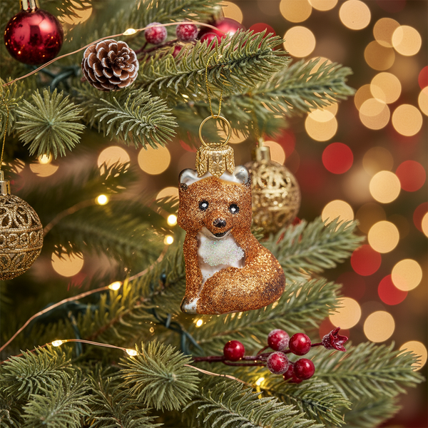 XS Fox Christmas Ball