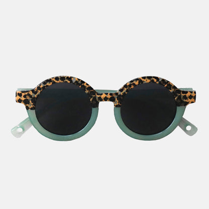 Lunettes de Soleil Bébé - CAT 4 - Léopard Transparent