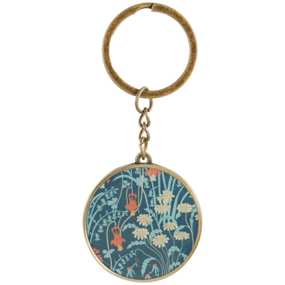 Metalen sleutelring - ACS Walter Crane (Meadow Flowers)