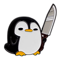 Pinguïnspeld met mes