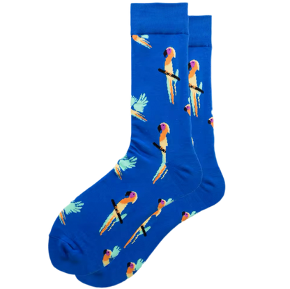 Tropical Parrot Socks