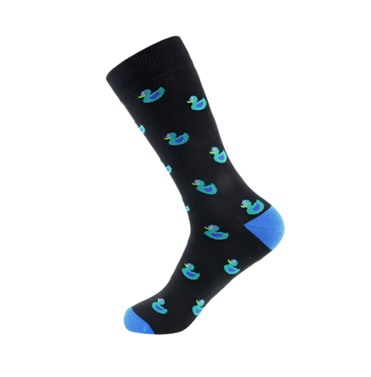 chaussettes canard bleu mrcol