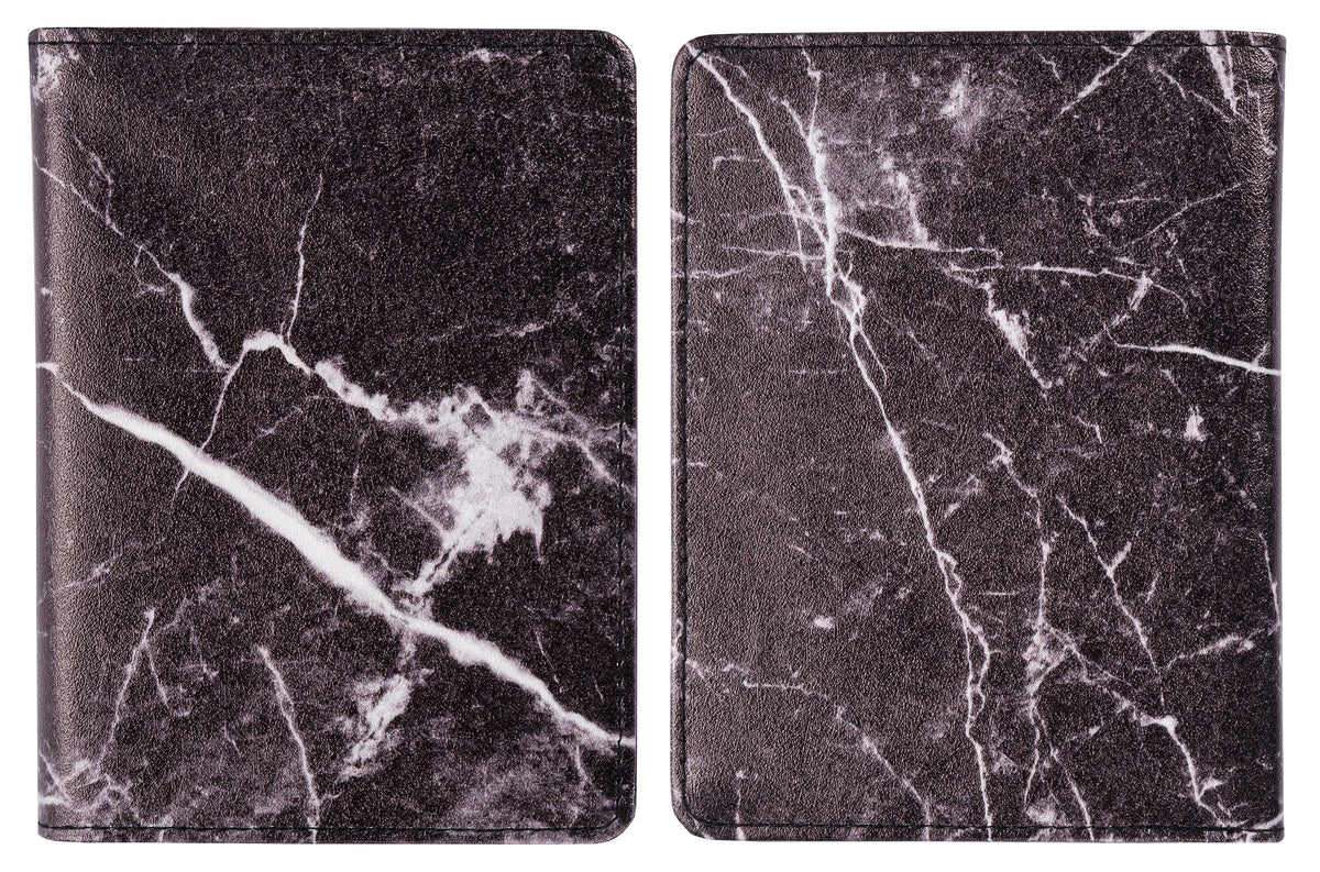 Étui pour passeport – noir Marble