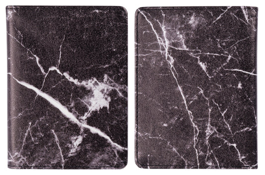Étui pour passeport – noir Marble