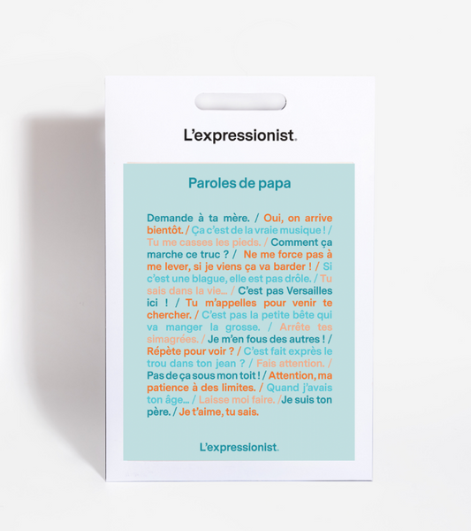 Poster - Dad's Words