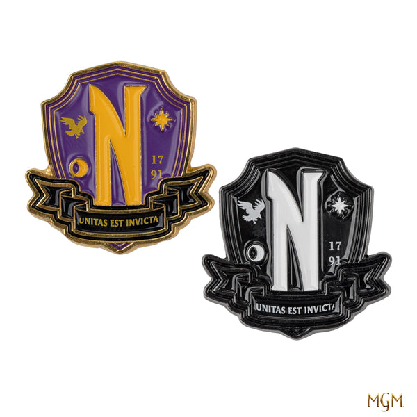 *Set of 2 Nevermore Academy Pins
