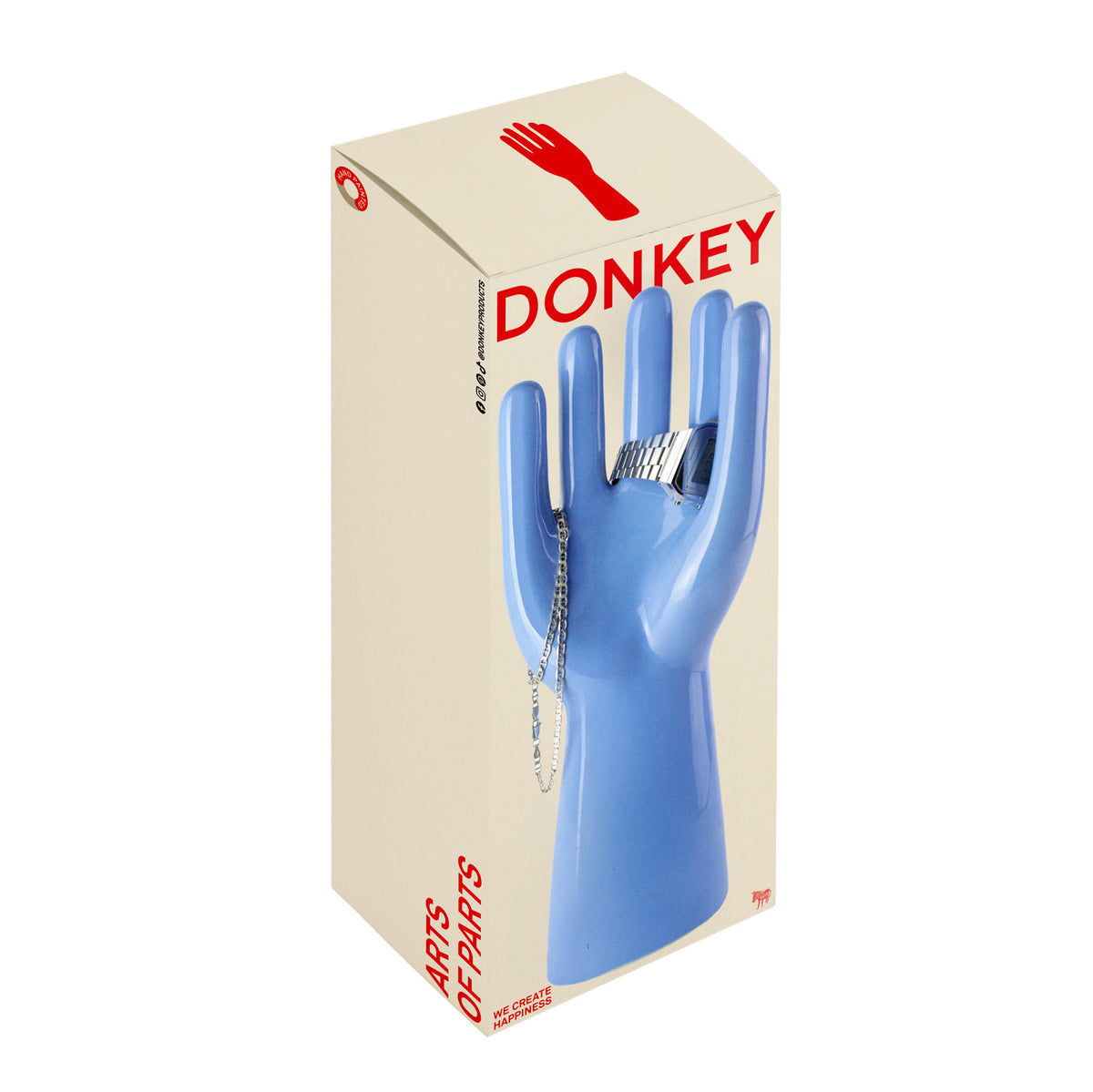 Blue Hand Jewelry Holder
