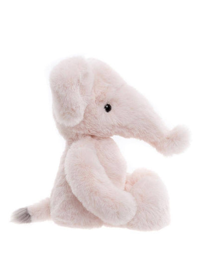 Bear & Me Effie de roze olifant pluche speelgoed - Kauwgom