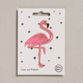 Strijkpatch - Flamingo