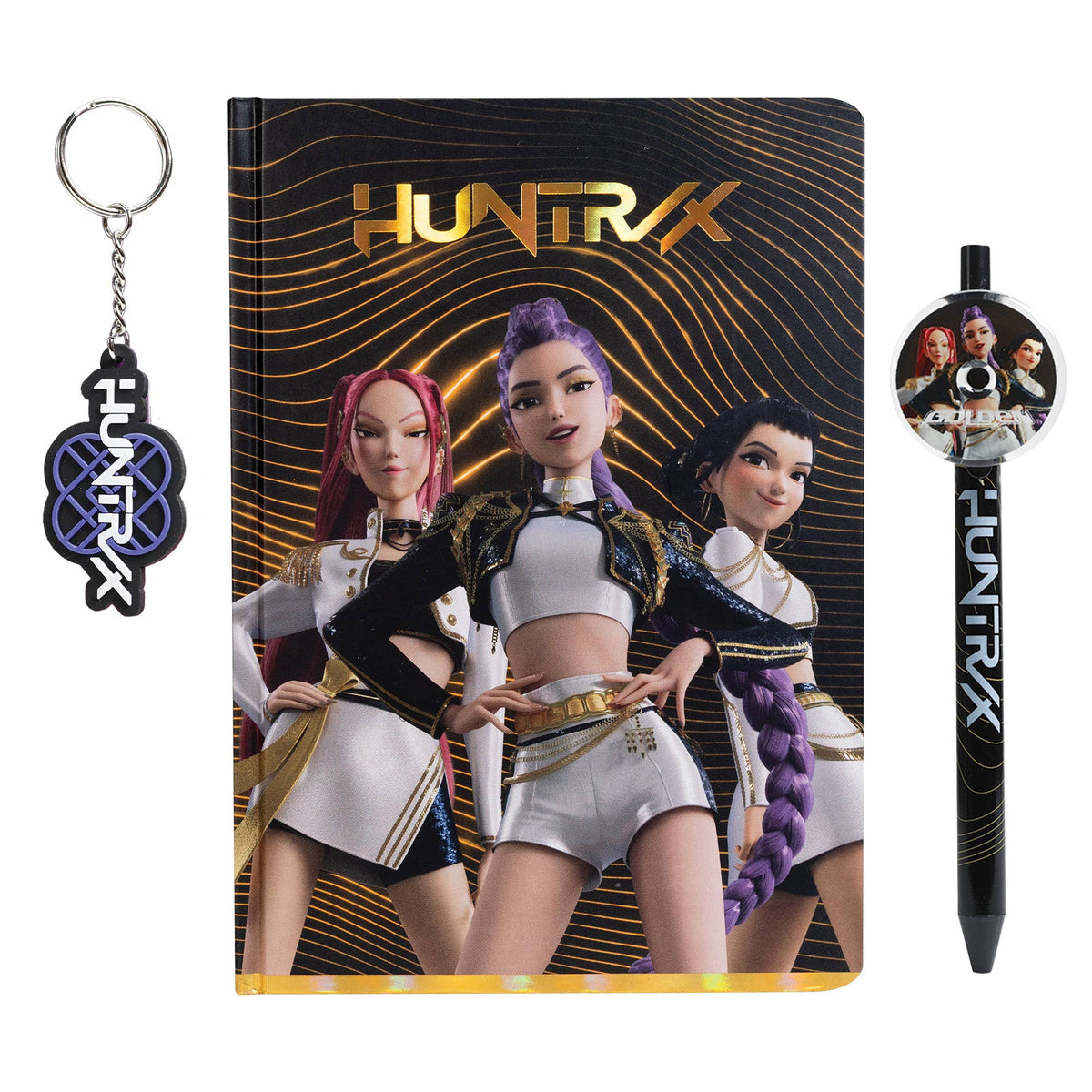 KPop Demon Hunters - Notebook Set - Gold