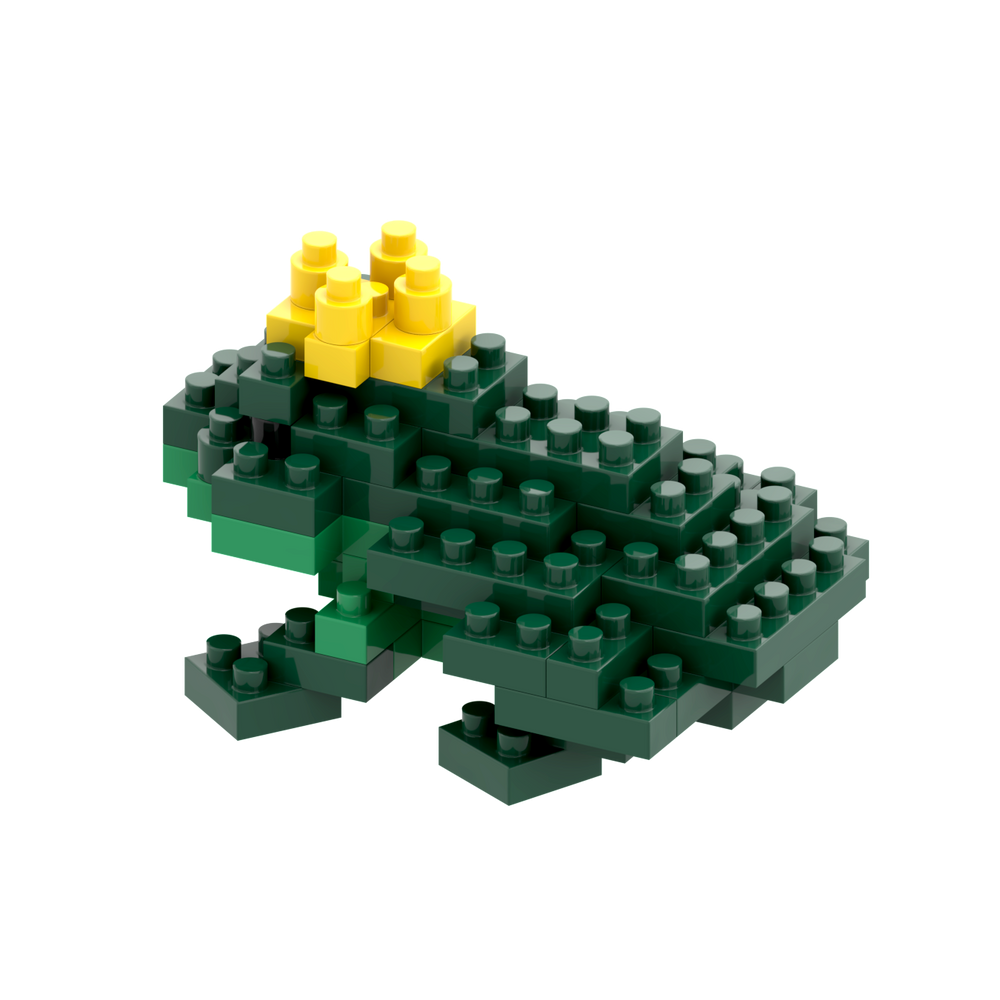 Carte Postale BRIXIES Frog King