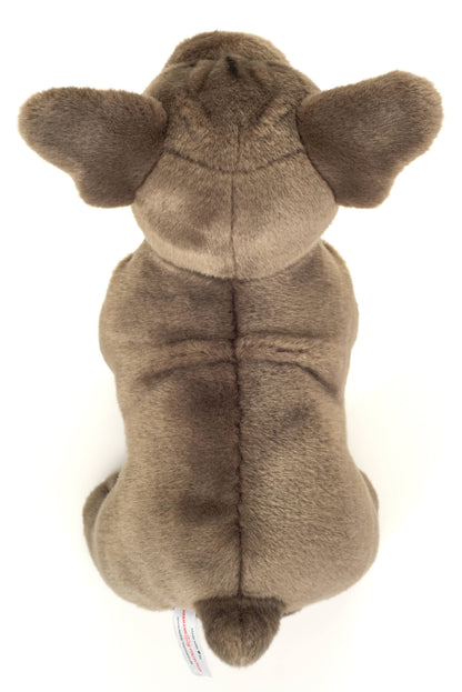 Peluche Bouledogue Français Gris