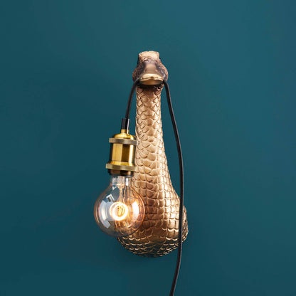 Duck wall light “Son of a Duck” Gold