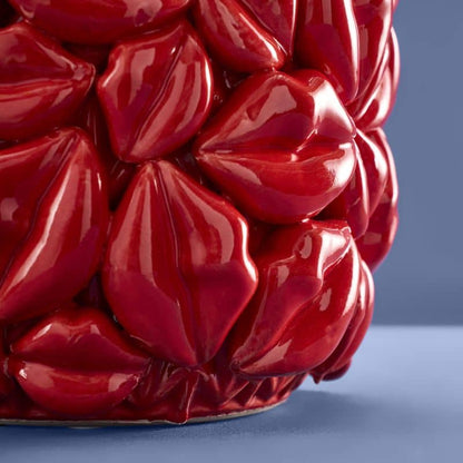 Red Lips Vase